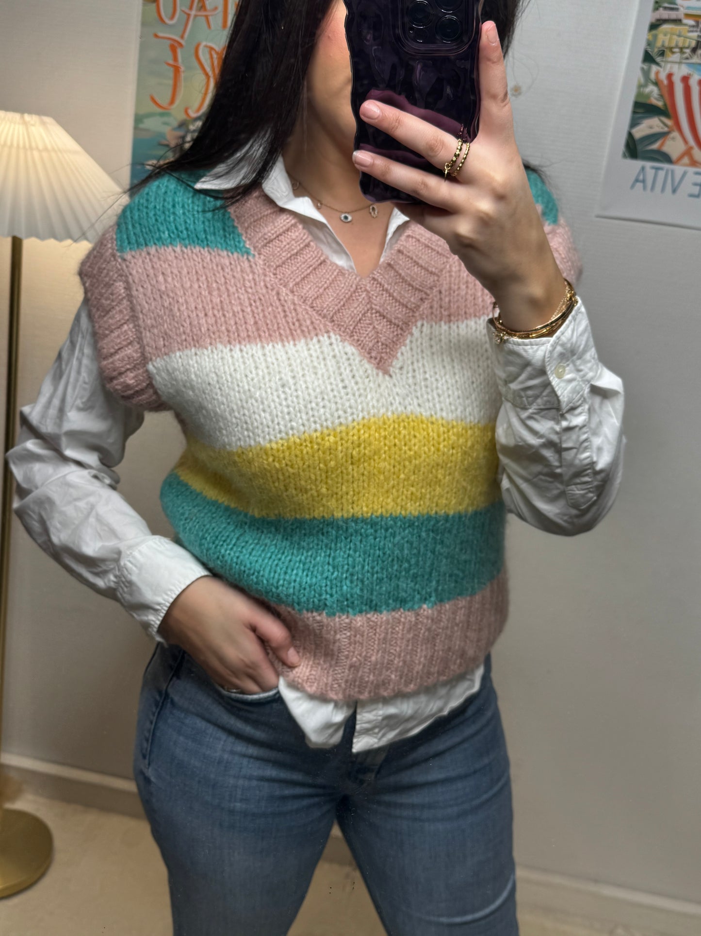 Pull sans manche Zara taille 36