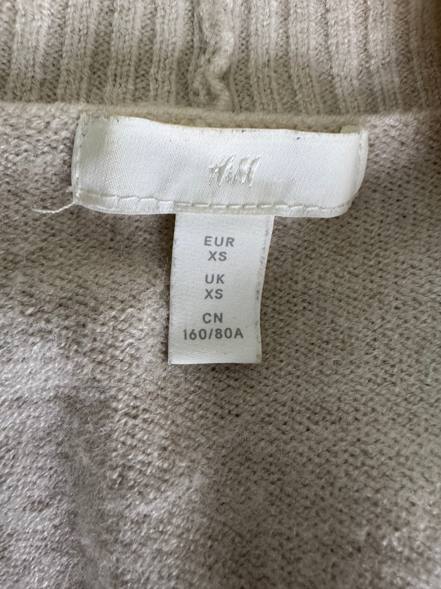 Cardigan H&M taille 34 oversize