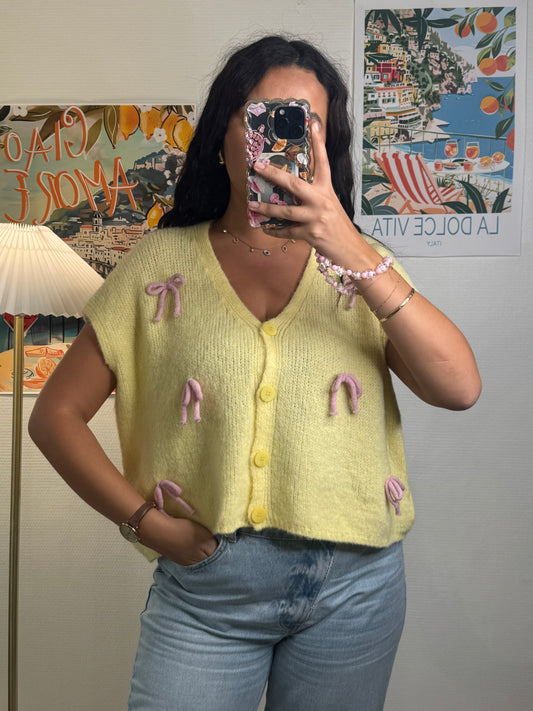 Cardigan Milky jaune