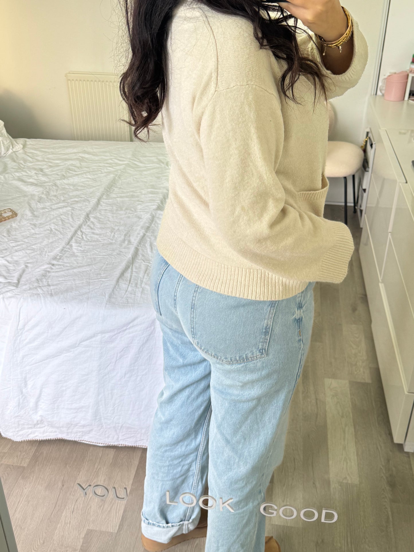 Cardigan H&M taille 34 oversize