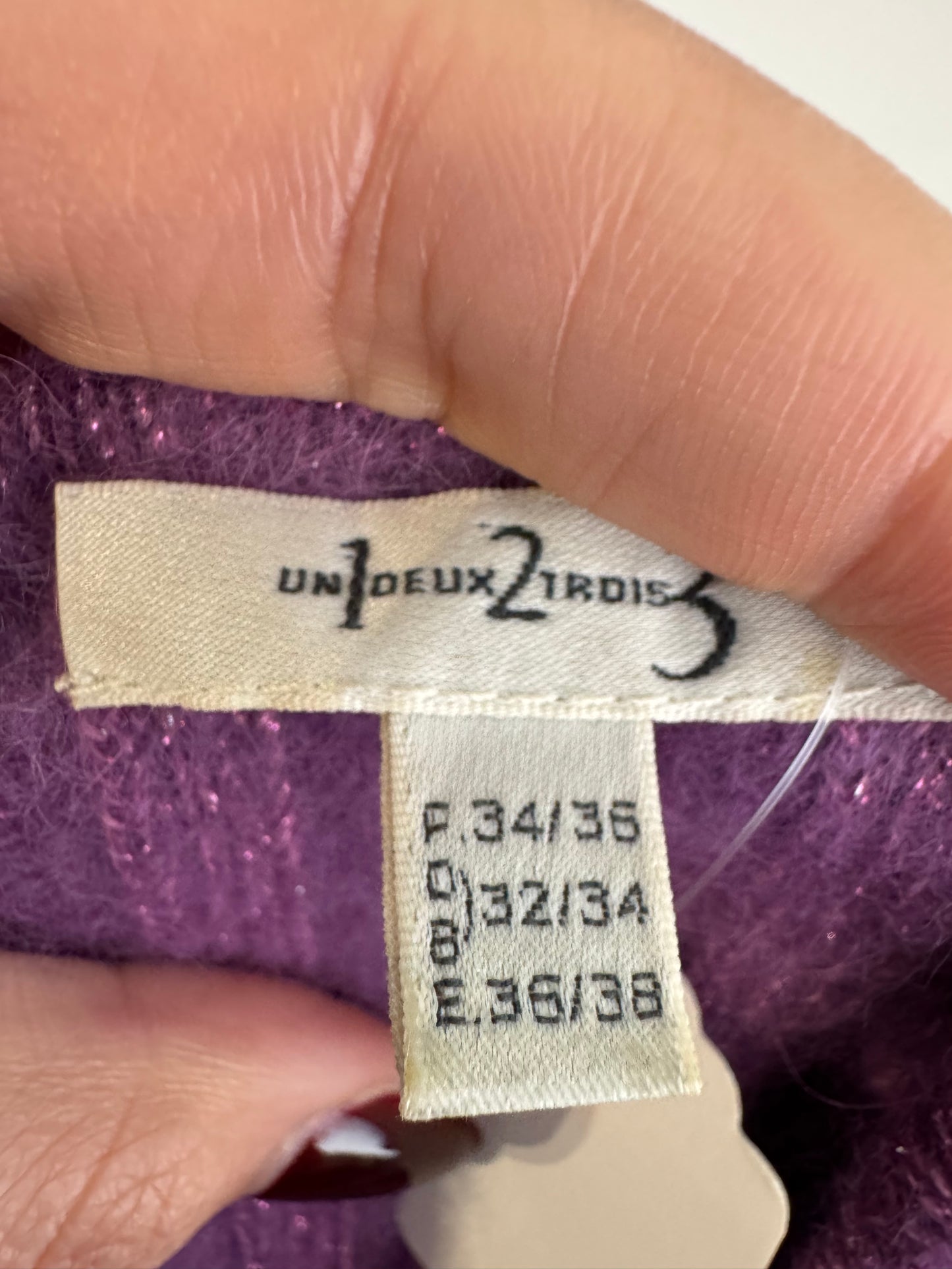 Top vintage 123 taille 34/36