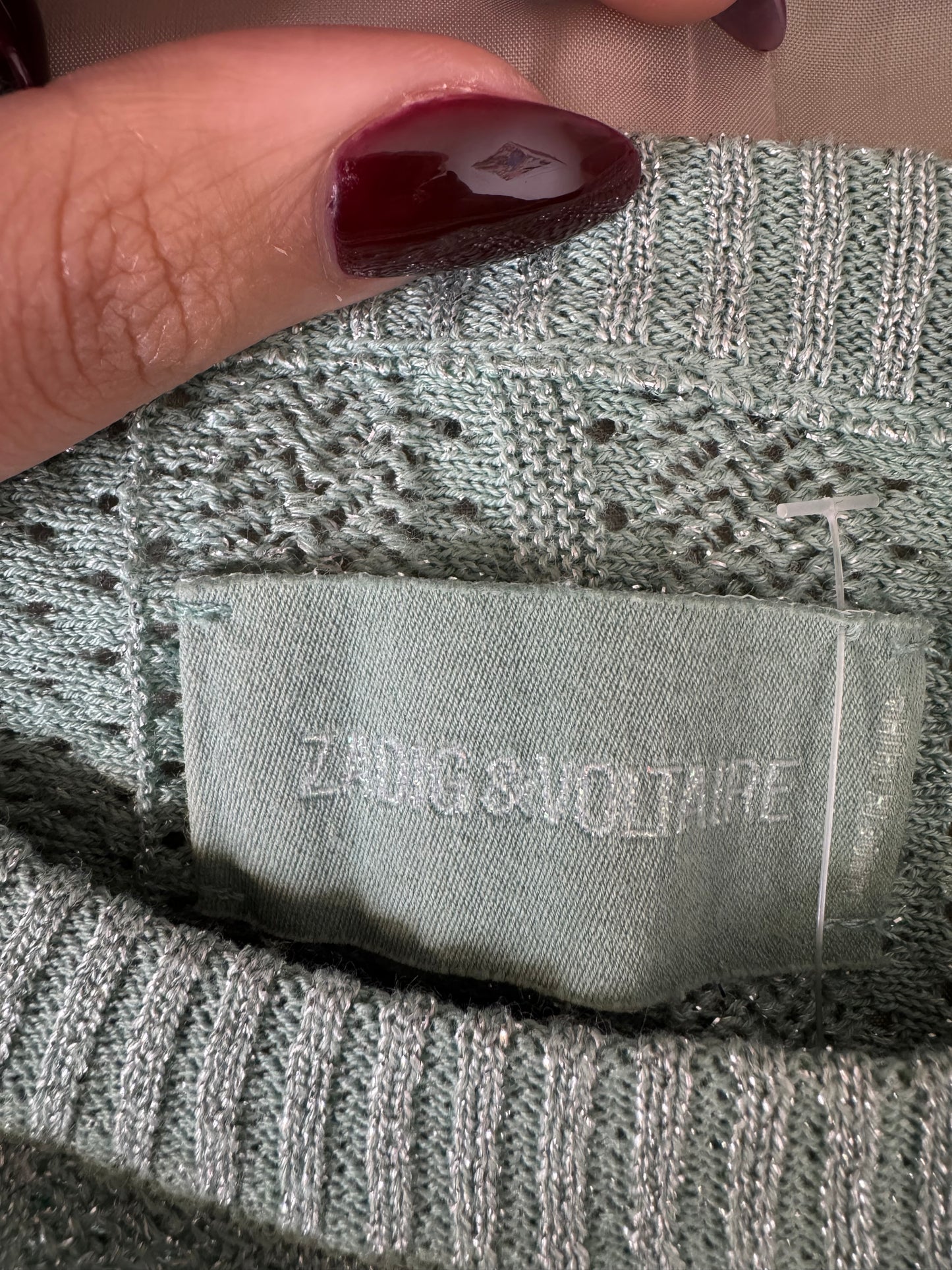 Top manche longue Zadig & Voltaire taille 38/40