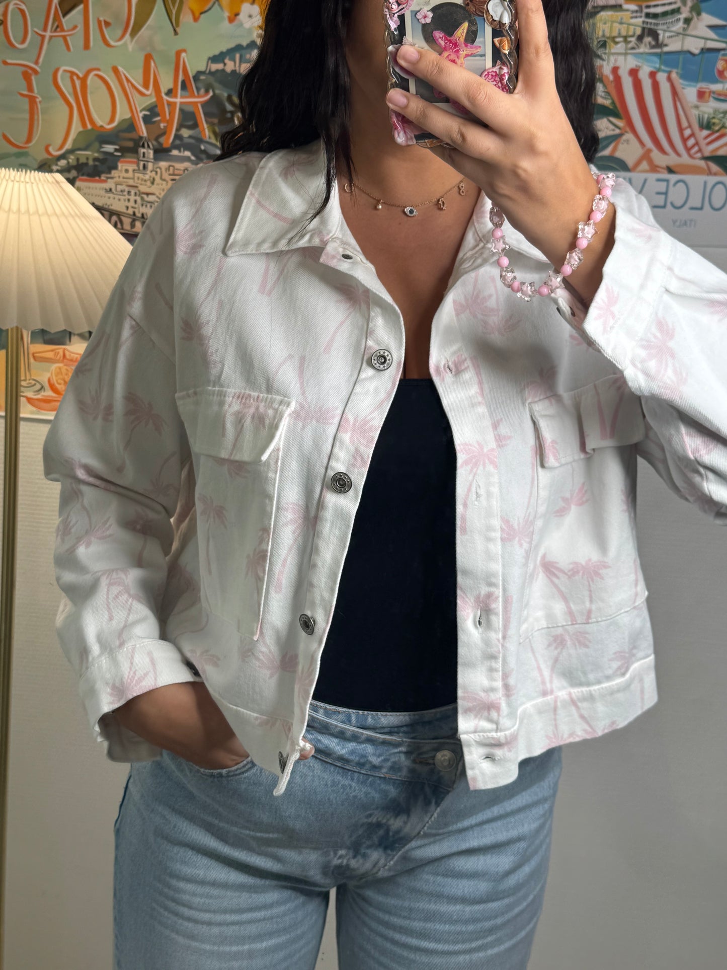 Veste jean palmier taille 38