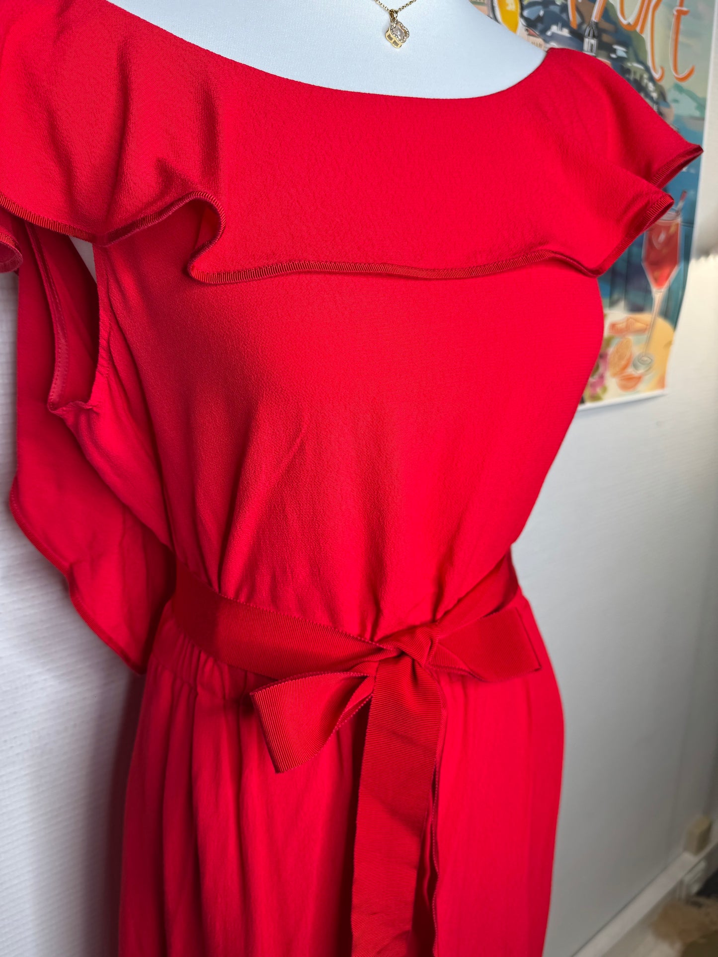 Robe rouge Tara Jarmon taille 38