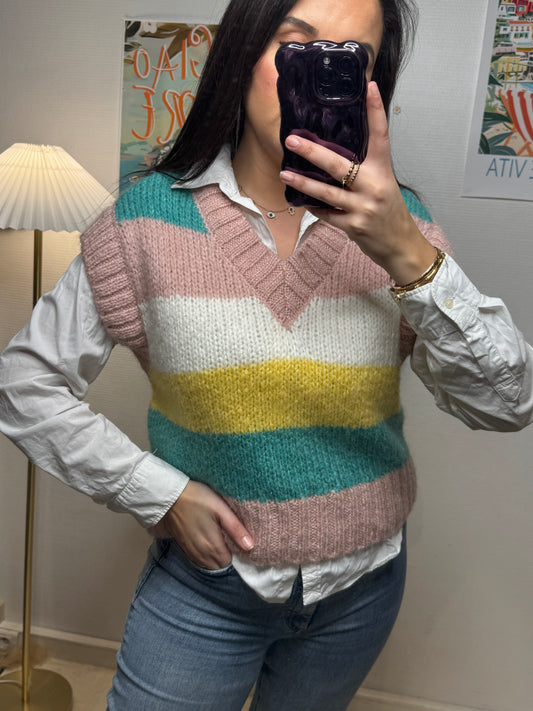 Pull sans manche Zara taille 36