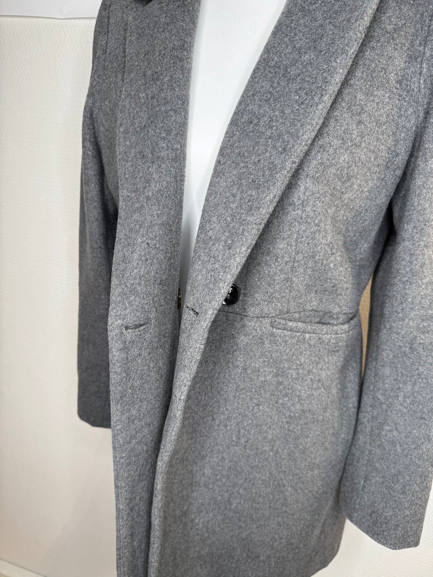 Manteau Caroll laine taille 40