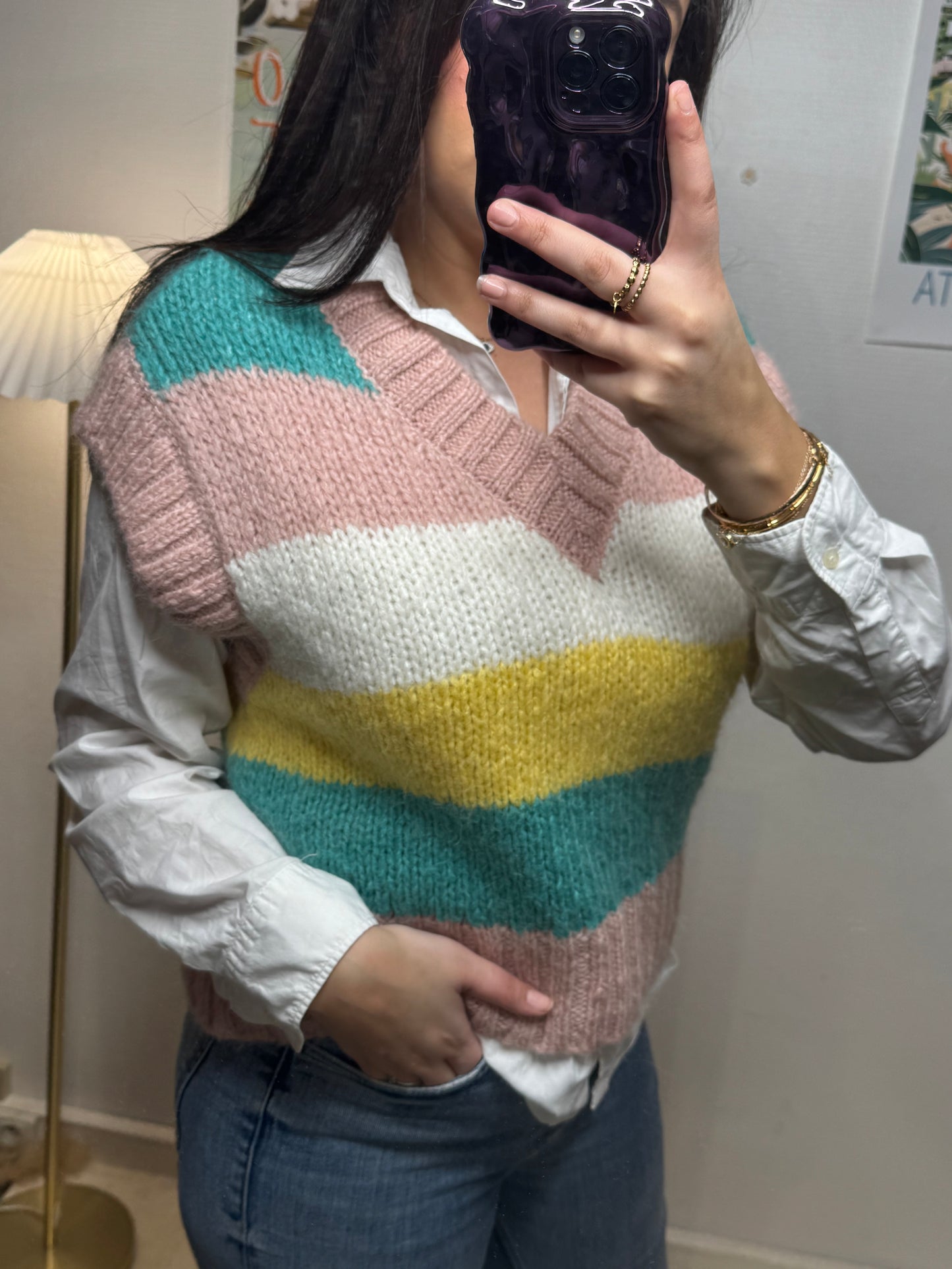 Pull sans manche Zara taille 36