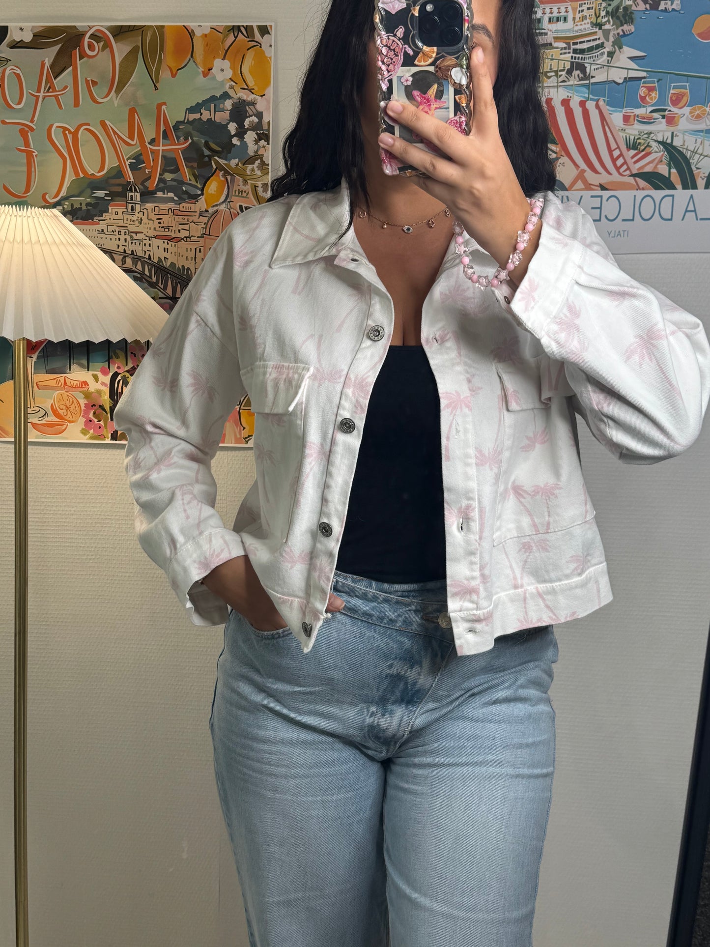 Veste jean palmier taille 38