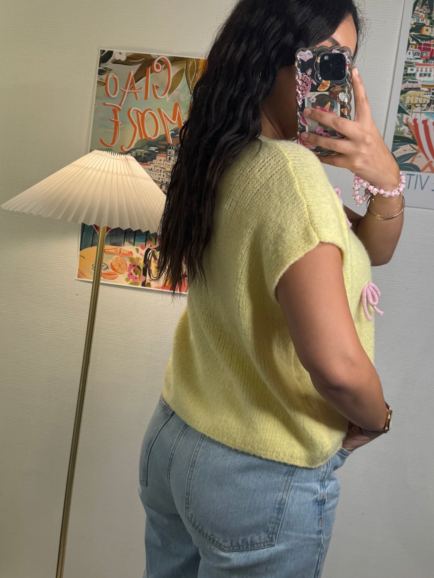 Cardigan Milky jaune