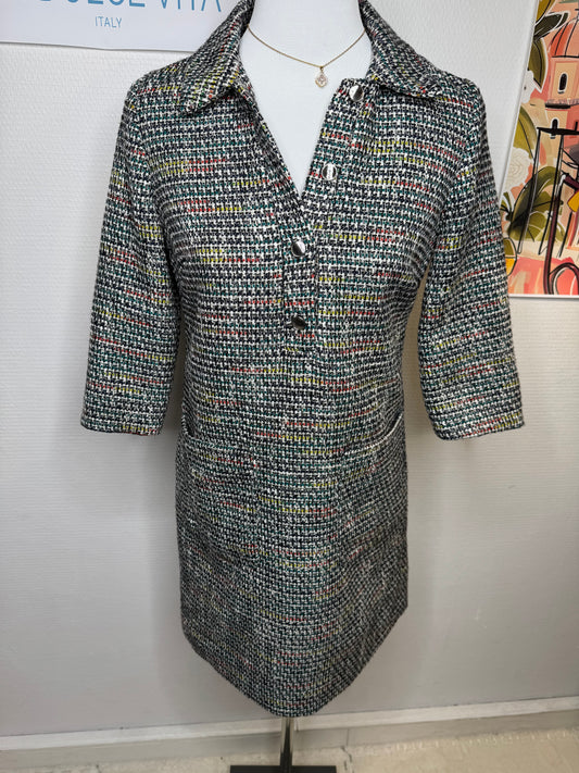 Robe Caroll tweed taille 38
