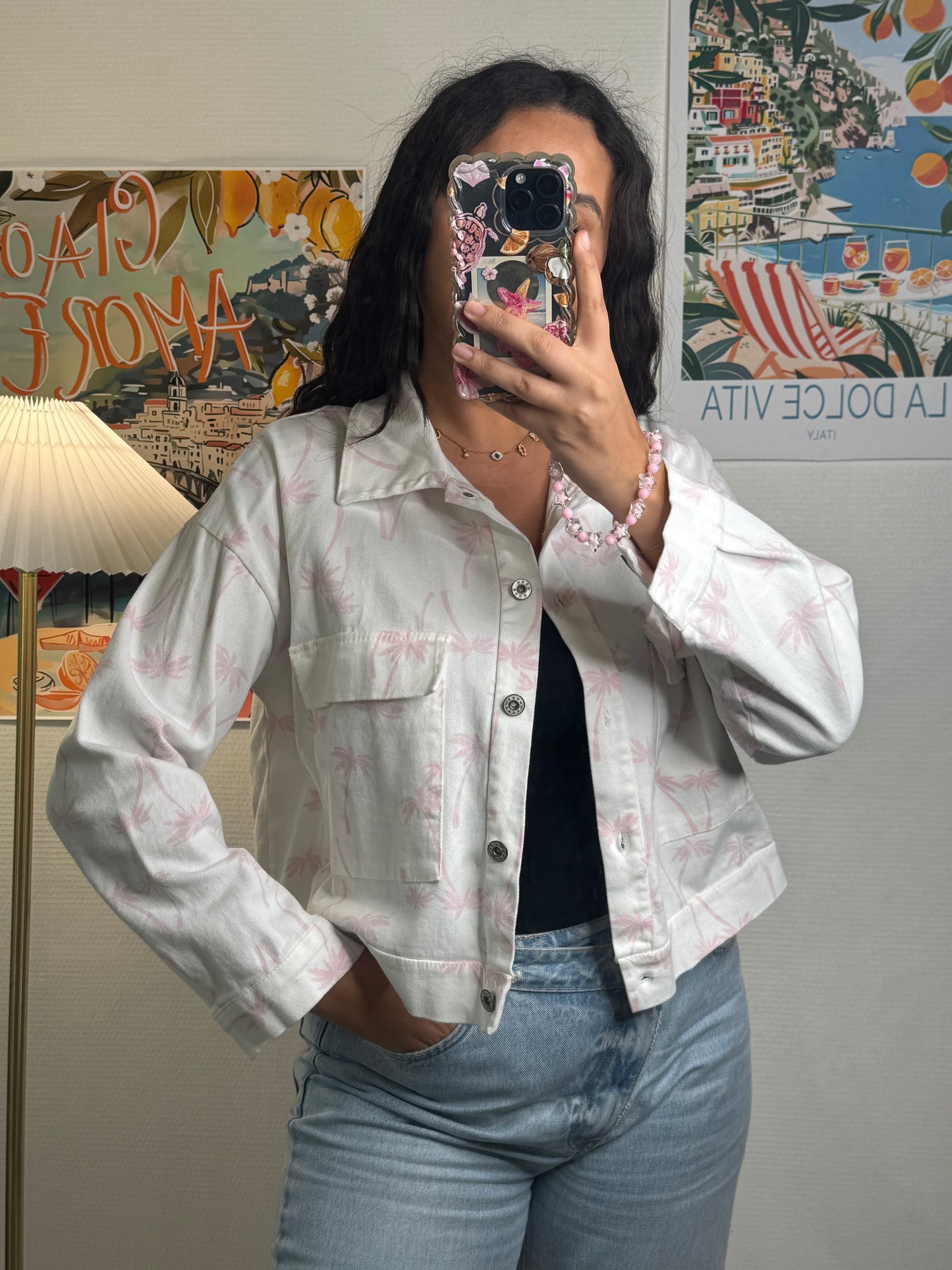 Veste jean palmier taille 38