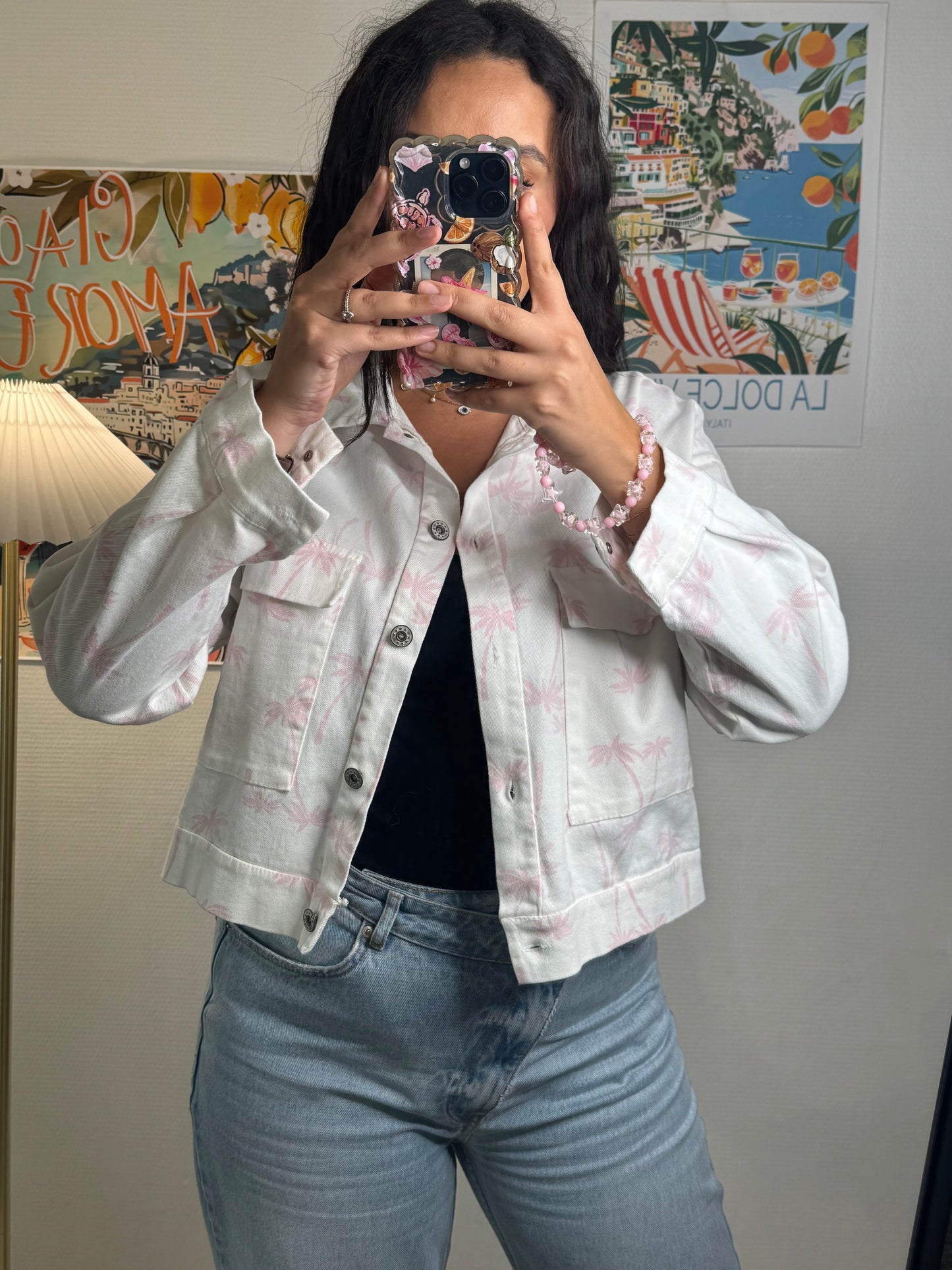 Veste jean palmier taille 38