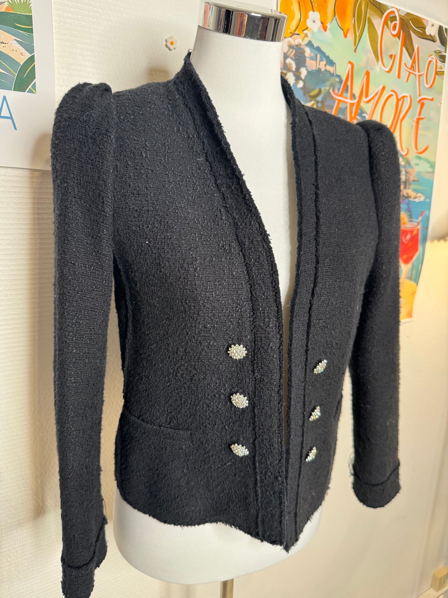 Blazer Tweed Zara taille 36