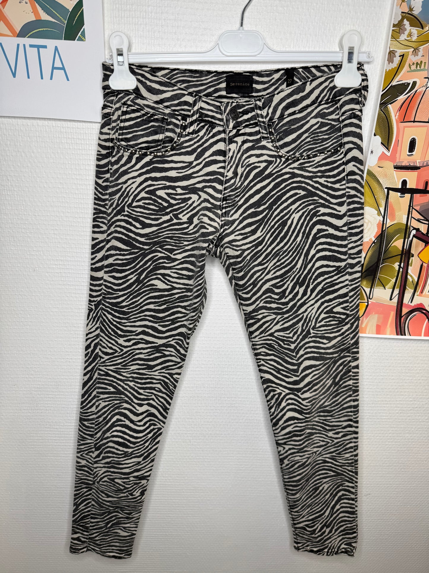 Jean Bérénice clou poche taille 36