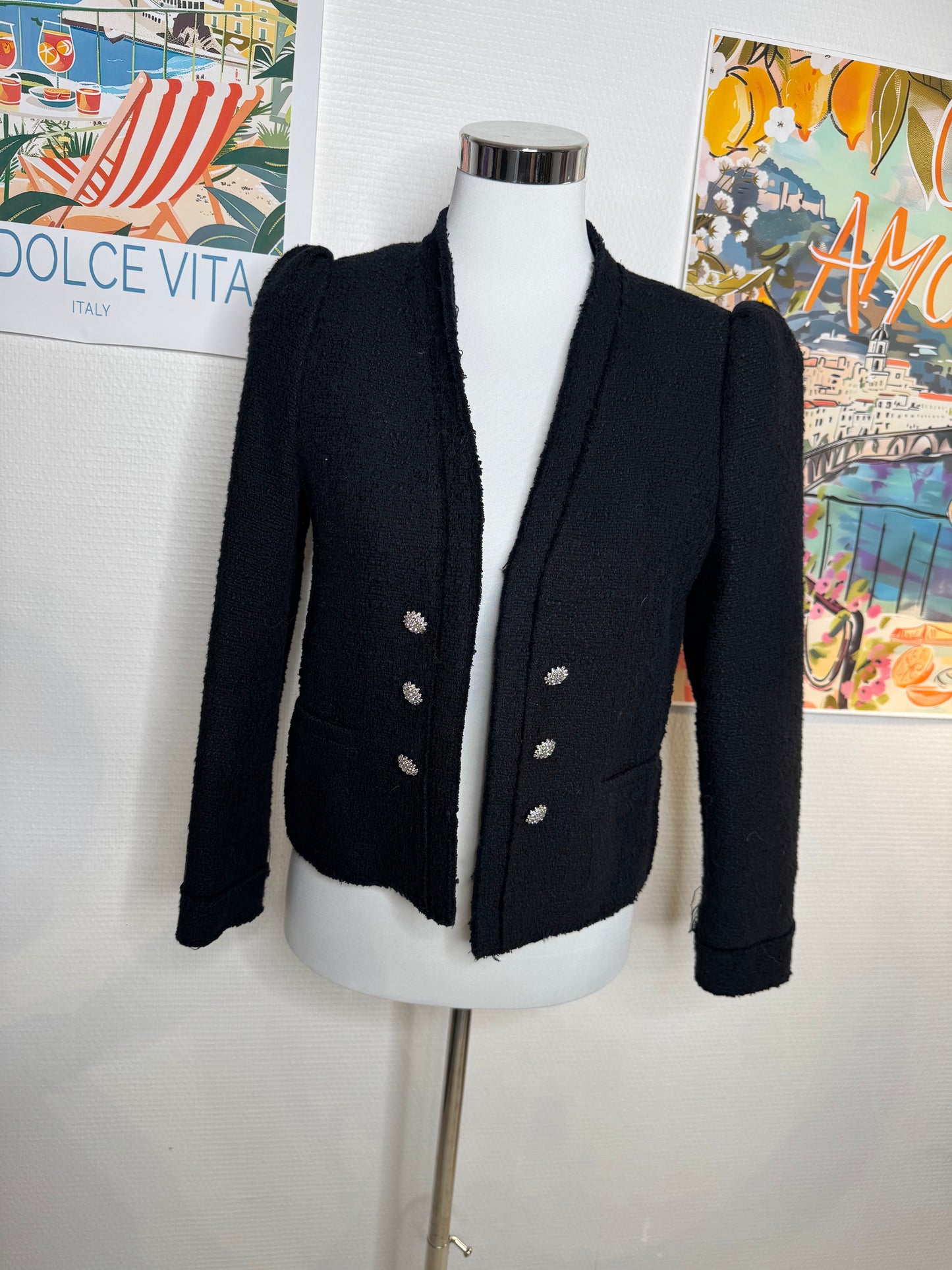 Blazer Tweed Zara taille 36