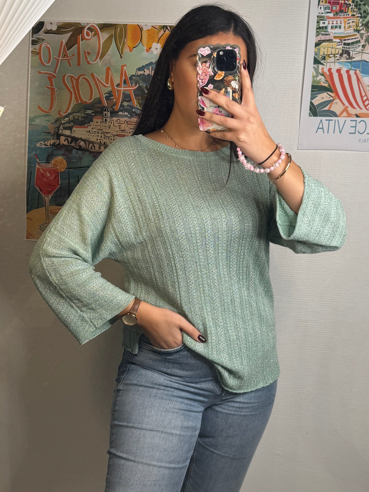 Top manche longue Zadig & Voltaire taille 38/40