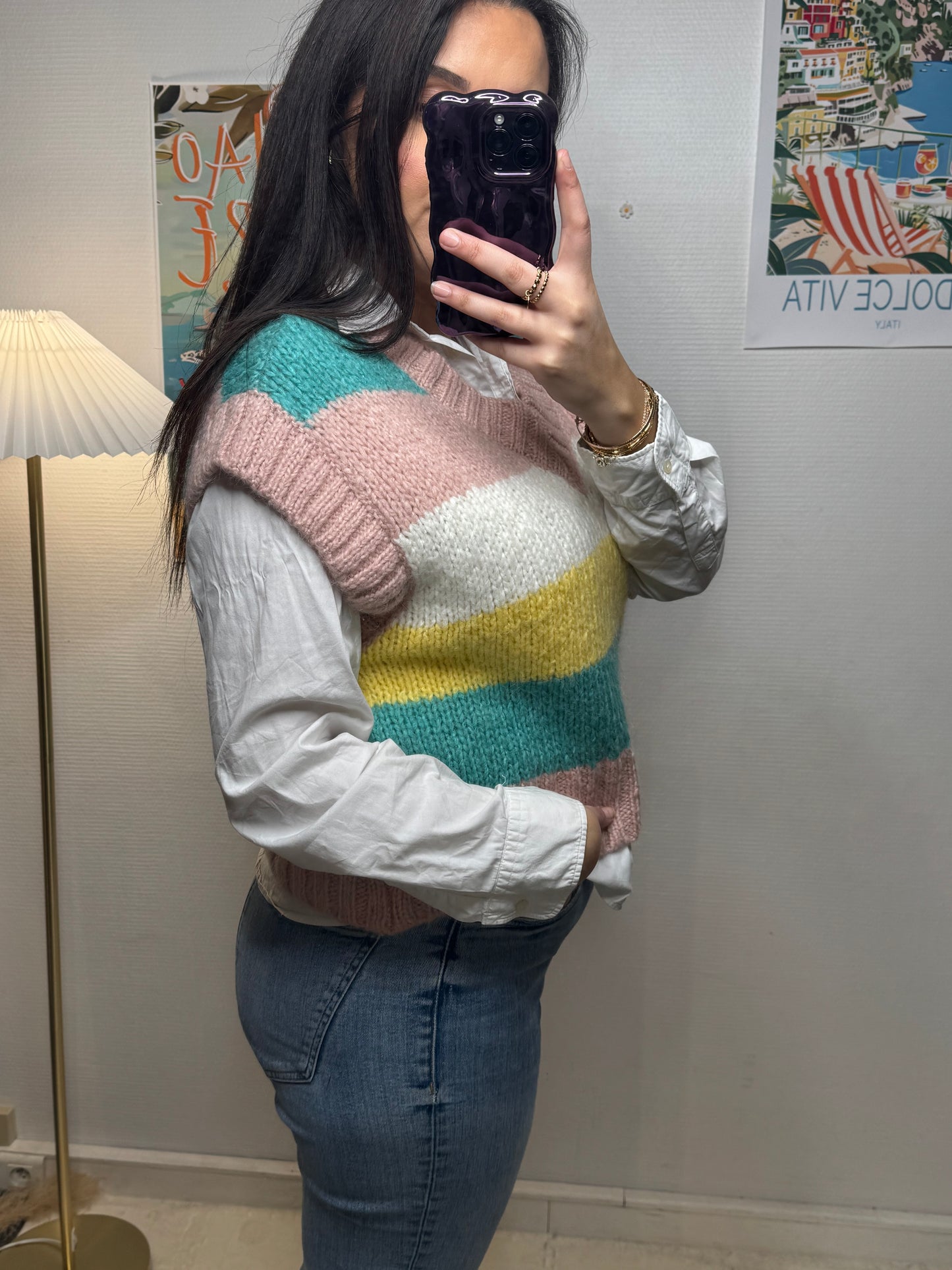 Pull sans manche Zara taille 36