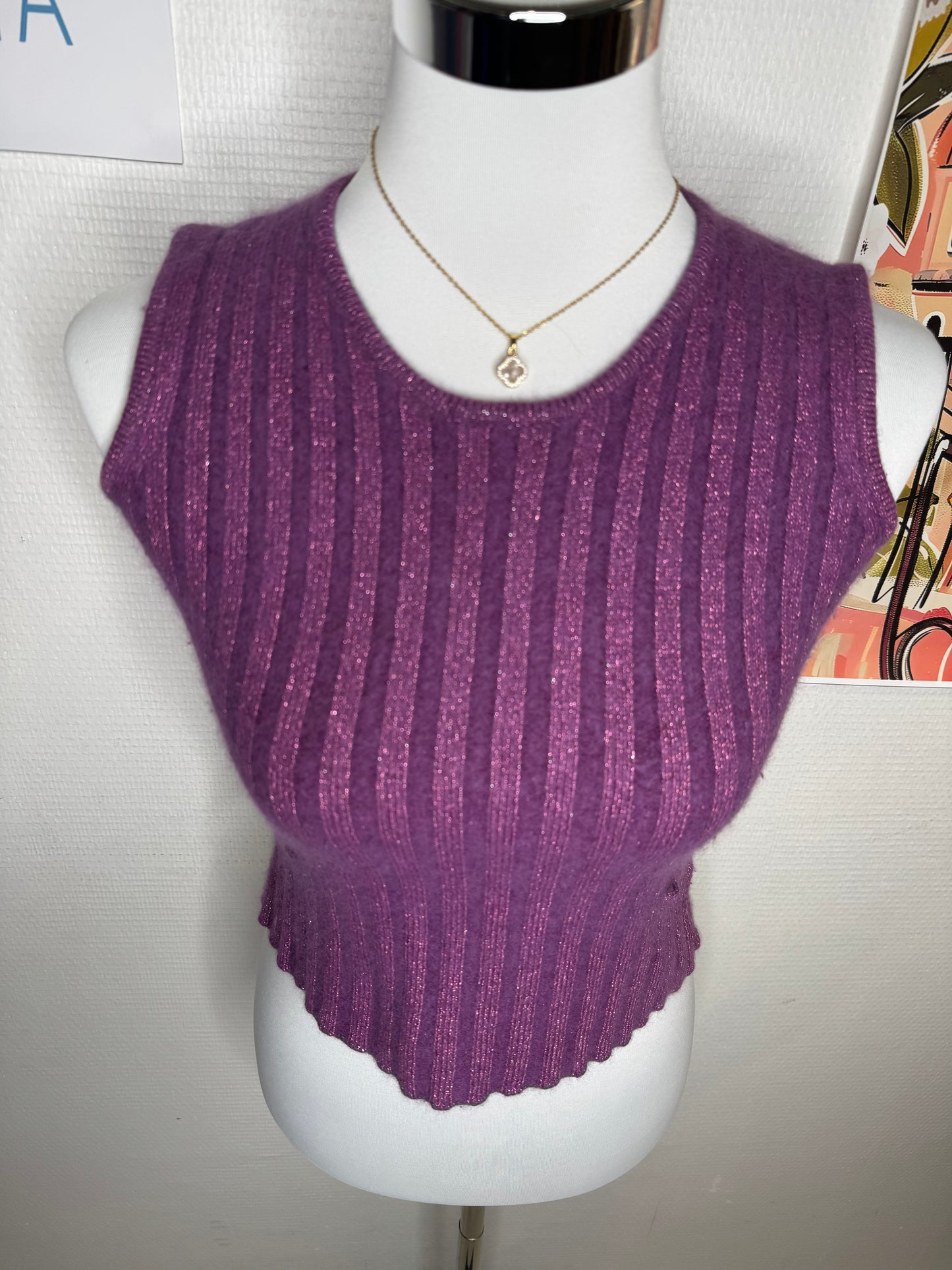 Top vintage 123 taille 34/36
